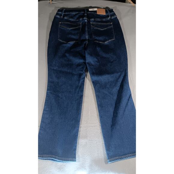 NWT Judy Blue 16W High Waist Straight Jeans Dark Blue Denim Stretch JB88575 - Picture 6 of 7